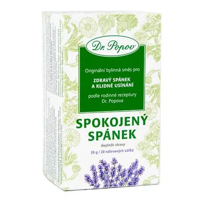 Spokojený spánek, porcovaná směs, 30 g Dr. Popov