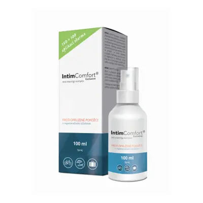 IntimComfort Anti-intertrigo sprej, 100ml