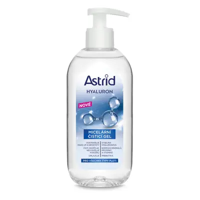 ASTRID HYALURON čistící micelární gel, 200 ml