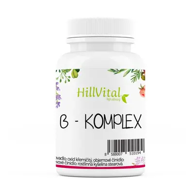 HillVital Multivitamín B-komplex, 100 kapslí