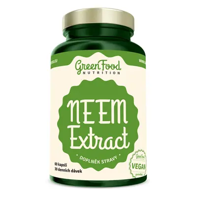 GreenFood Nutrition NEEM extract 60 kapslí