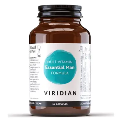 Viridian Nutrition Viridian Essential Man Formula, 60 kapslí