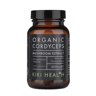 KIKI Health Cordyceps extrakt BIO, 60 kapslí