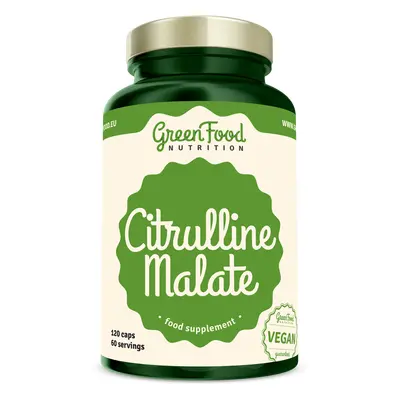 GreenFood Nutrition Citrulline Malate 120 kapslí