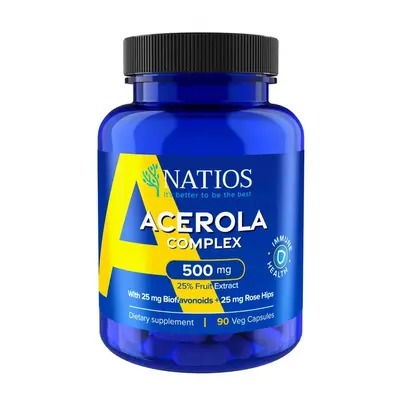 Natios Acerola Complex 500 mg, 90 kapslí