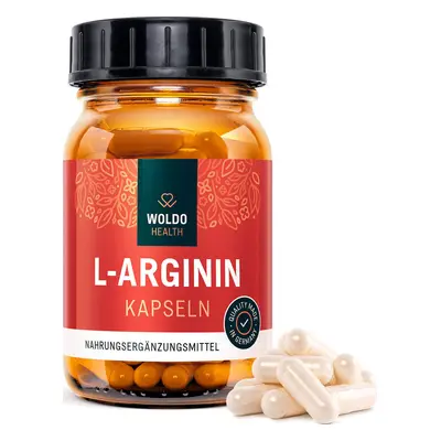 WoldoHealth® L-Arginin HCL, 120kapslí