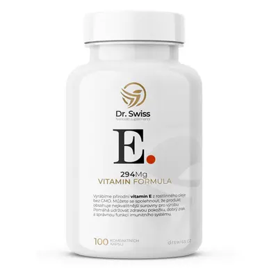 Dr. Swiss Vitamín E, 100 ks