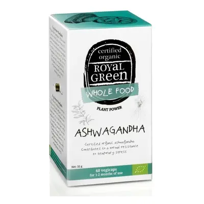 Royal Green Bio Ashwagandha 60 kapslí