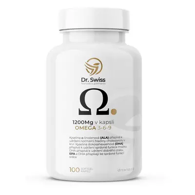 Dr. Swiss Omega 3-6-9, 100 ks