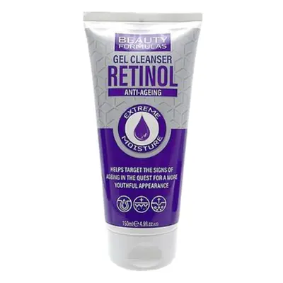 Beauty Formulas Anti-ageing čistící gel s retinolem proti vráskám, 150ml