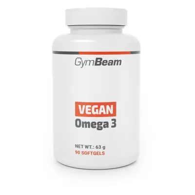 GymBeam Vegan Omega 3, 90 kaps.