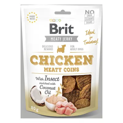 Brit Care Brit Jerky Chicken with Insect Meaty Coins 200g