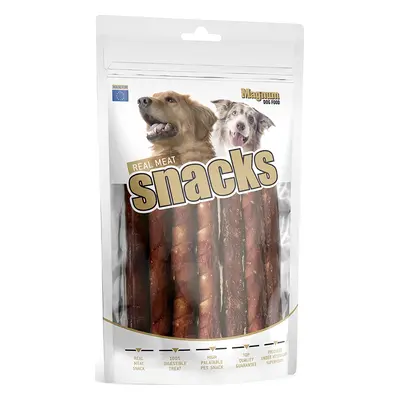 Magnum dog food Magnum Duck roll on Rawhide stick 500g