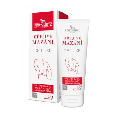 Priessnitz Hřejivé mazání DeLuxe, 200ml