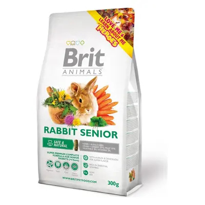 Brit Animals RABBIT SENIOR, krmivo pro králíky, 300 g