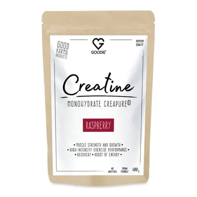 GOODIE Kreatin monohydrát Creapure® Malina, 400 g