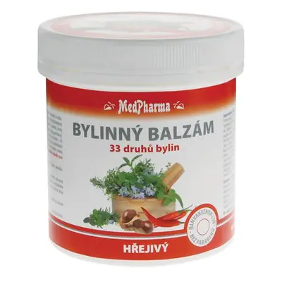 MedPharma Bylinný balzám hřejivý, 33 druhů bylin, 250 ml