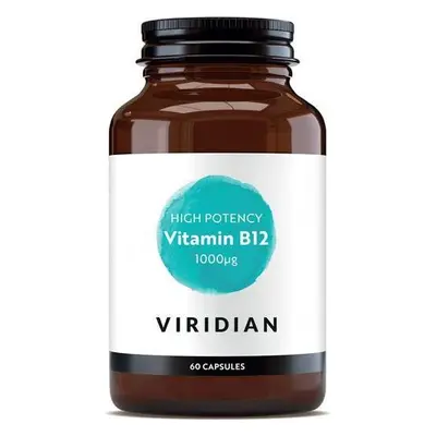 Viridian Nutrition ViridianHigh Potency Vitamin B12 1000ug 60 kapslí