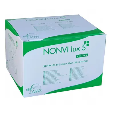 ZARYS International Group Komprese NONVI lux S, netkaná textilie, 30g, 10cm x 10cm, sterilní (2-