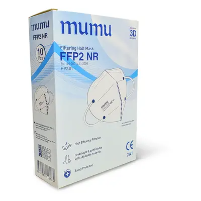 Mumu 960x Respirátor třídy FFP2 s CE a EN certif.