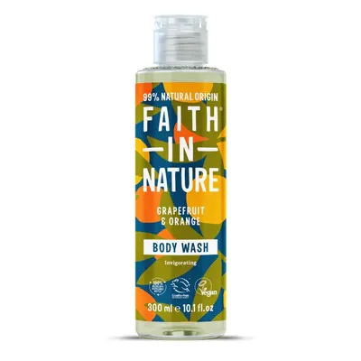 Faith in Nature přírodní sprchový gel Grapefruit & pomeranč, 300ml