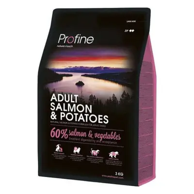 Profine Adult krmivo pro dospělé psy s lososem a brambory, 3 kg