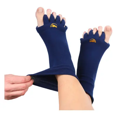 Happy Feet Adjustační ponožky NAVY EXTRA STRETCH, 1 pár Velikost: M (vel. 39-42)