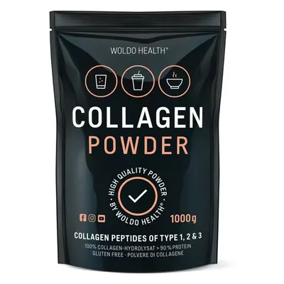 WoldoHealth® 100% Hovězí collagen, 1kg