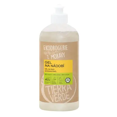 Tierra Verde – Gel na nádobí BIO citron 500 ml