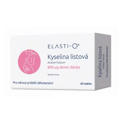 Elasti-Q Kyselina listová 800, 60 kapslí