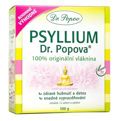 Vláknina Psyllium, 500 g Dr. Popov