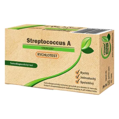 Vitamin Station 1x Vitamin Station, Rychlotest Streptococcus A