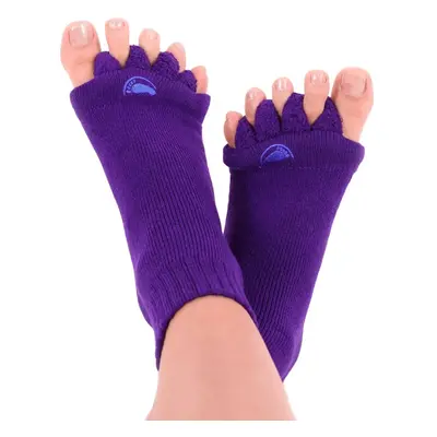 Happy Feet Adjustační ponožky PURPLE, 1 pár Velikost: L (vel. 43-46)