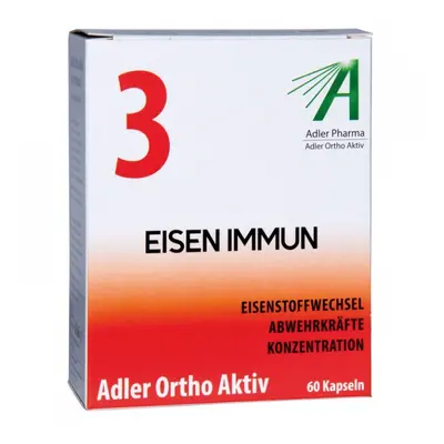 Adler Pharma Adler Ortho Aktiv Nr. 3 Eisen Immun, 60ks