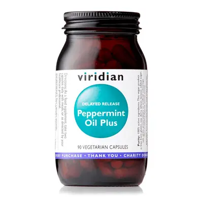 Viridian Nutrition Viridian Peppermint Oil Plus, 90 kapslí