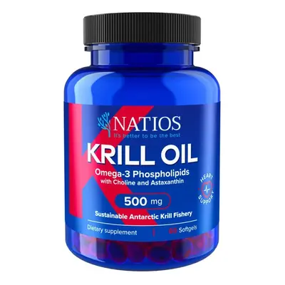 Natios Krill Oil 500 mg, 60 kapslí