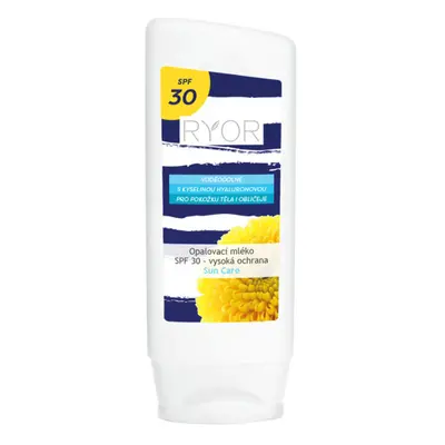 Ryor Opalovací mléko SPF 30, 200 ml