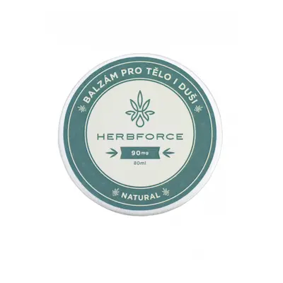 Herbforce BALZÁM PRO TĚLO I DUŠI - NATURAL (80 ml)