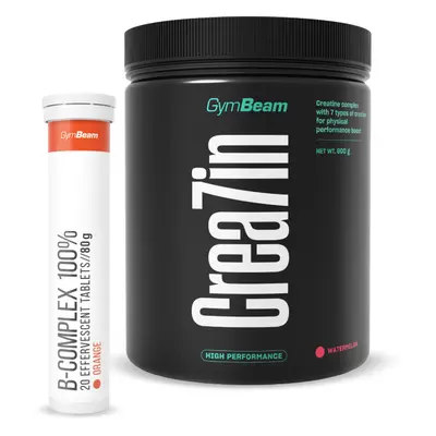 GymBeam Crea7in, 600 g Příchuť: citrón limetka