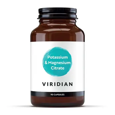 Viridian Nutrition Viridian Potassium Magnesium Citrate, 90 kapslí