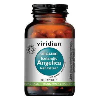 Viridian Nutrition Viridian Icelandic Angelica Organic, 30 kapslí