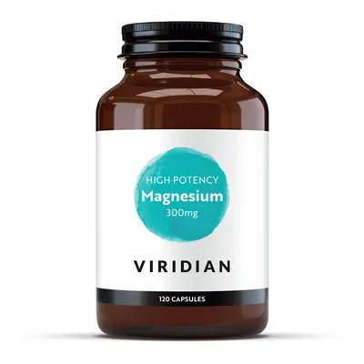 Viridian Nutrition Viridian High Potency Magnesium 300 mg, 120 kapslí