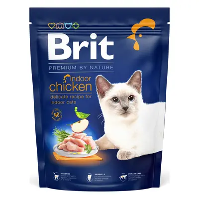 Brit Premium by Nature Cat krmivo pro doma žijící kočky s kuřetem, 300 g