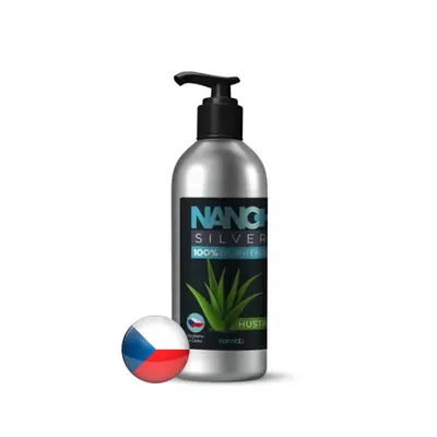 Nanolab NANO+ Silver HUSTÁ dezinfekce na ruce 150 ml eco-friendly