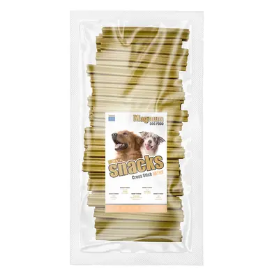 Magnum dog food Magnum Jerky tyčka křížová Natur 12,5cm 50ks