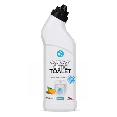 Nanolab Přírodní octový čistič TOALET s vůní Pomeranče 750 ml