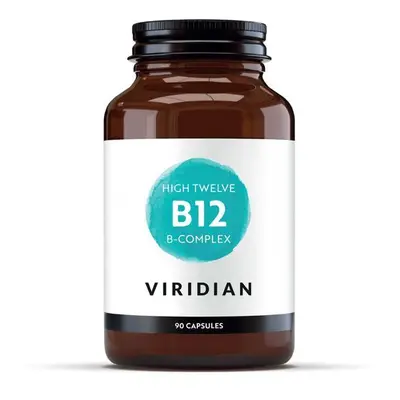 Viridian Nutrition Viridian B-Complex B12 High Twelwe®, 90 ks