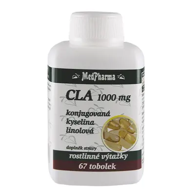 MedPharma CLA 1000 mg - konjugovaná kyselina linolová, 67 tobolek