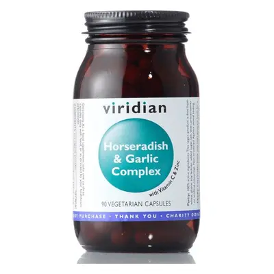 Viridian Nutrition Viridian Horseradish & Garlic Complex, 90 kapslí Varianta: Horseradish and Ga