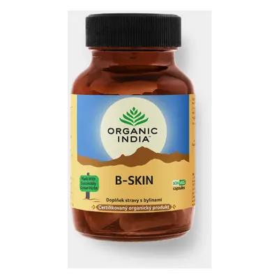 ORGANIC INDIA B-Skin, Organic India, 60 kapslí